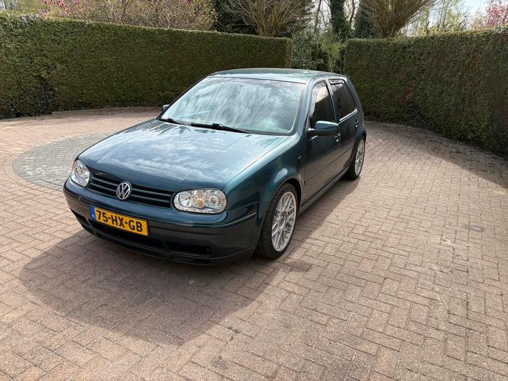 Volkswagen Golf 1.8T 20V, Auto's, Volkswagen, Particulier, Golf, Benzine, D, Hatchback, Handgeschakeld, Origineel Nederlands, Groen