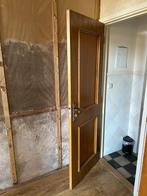 Fineerdeuren eiken vier stuks, Ophalen, Gebruikt, Binnendeur, 200 tot 215 cm