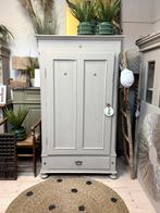 Eendeurskast linnenkast meidenkast kledingkast taupe vintage, Kinderen en Baby's, Kinderkamer | Commodes en Kasten, Ophalen, Zo goed als nieuw