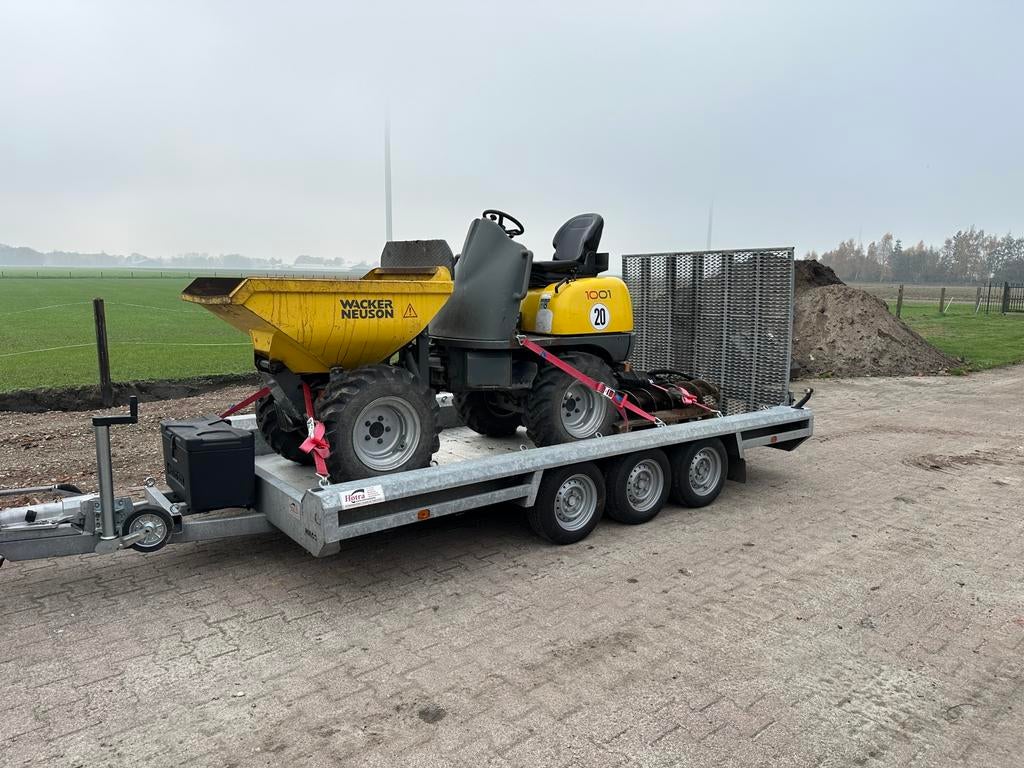 Knikdumper/grond dumper te huur, Ophalen of Verzenden