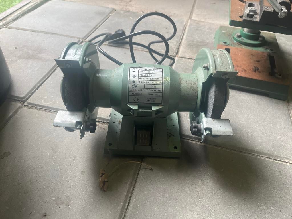 Gereedschapspakket: Kolomboor, Cirkelzaag, Schuurmachine, Sl, Doe-het-zelf en Verbouw, Gereedschap | Overige machines, Ophalen of Verzenden