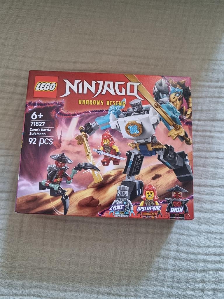 Lego Ninjago 71827 Zane's Battle Suit Mech - Nieuw, Kinderen en Baby's, Speelgoed | Duplo en Lego, Ongeopend/sealed, Lego, Nieuw