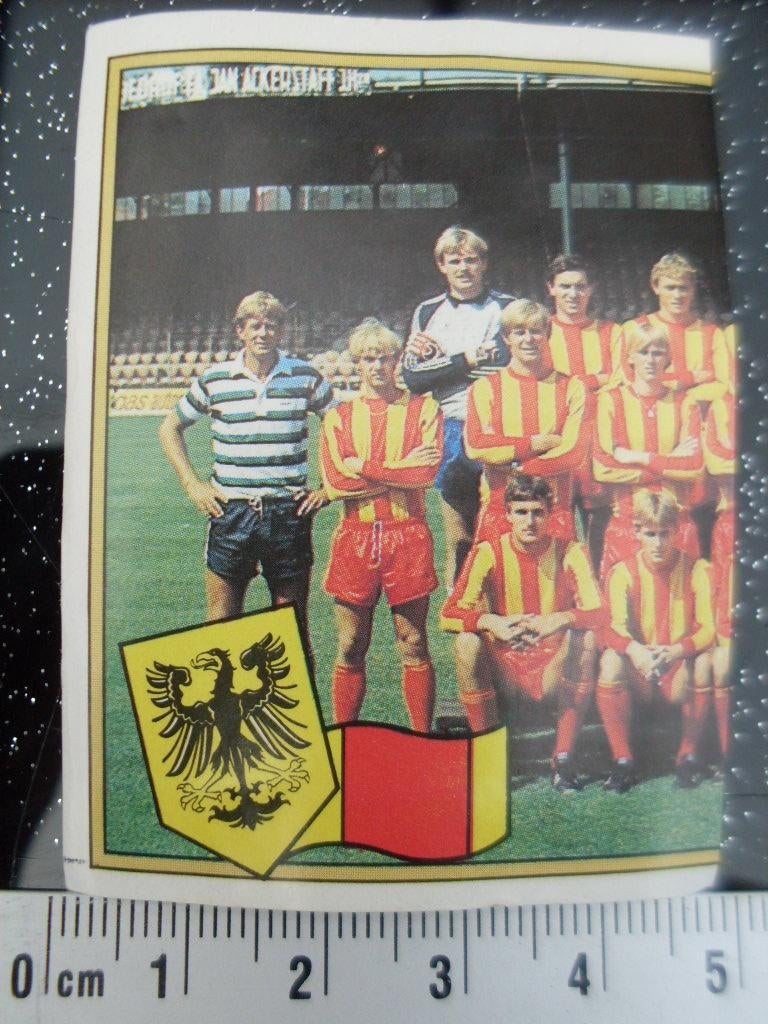 panini sticker voetbal 83 go ahead eagles elftal foto nr 97, Verzenden, Zo goed als nieuw, Overige binnenlandse clubs, Poster, Plaatje of Sticker