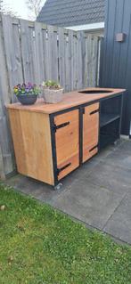 Buiten keuken voor kamado Large, Tuin en Terras, Buitenkeukens, Ophalen of Verzenden, Houtskool