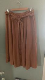 KYRA &CO ROK linnen cognac kleur mt 42, Bruin, Maat 42/44 (L), Ophalen of Verzenden, Zo goed als nieuw