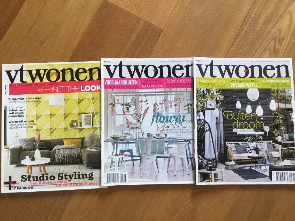 VtWonen, Ophalen, Gelezen, Damesbladen