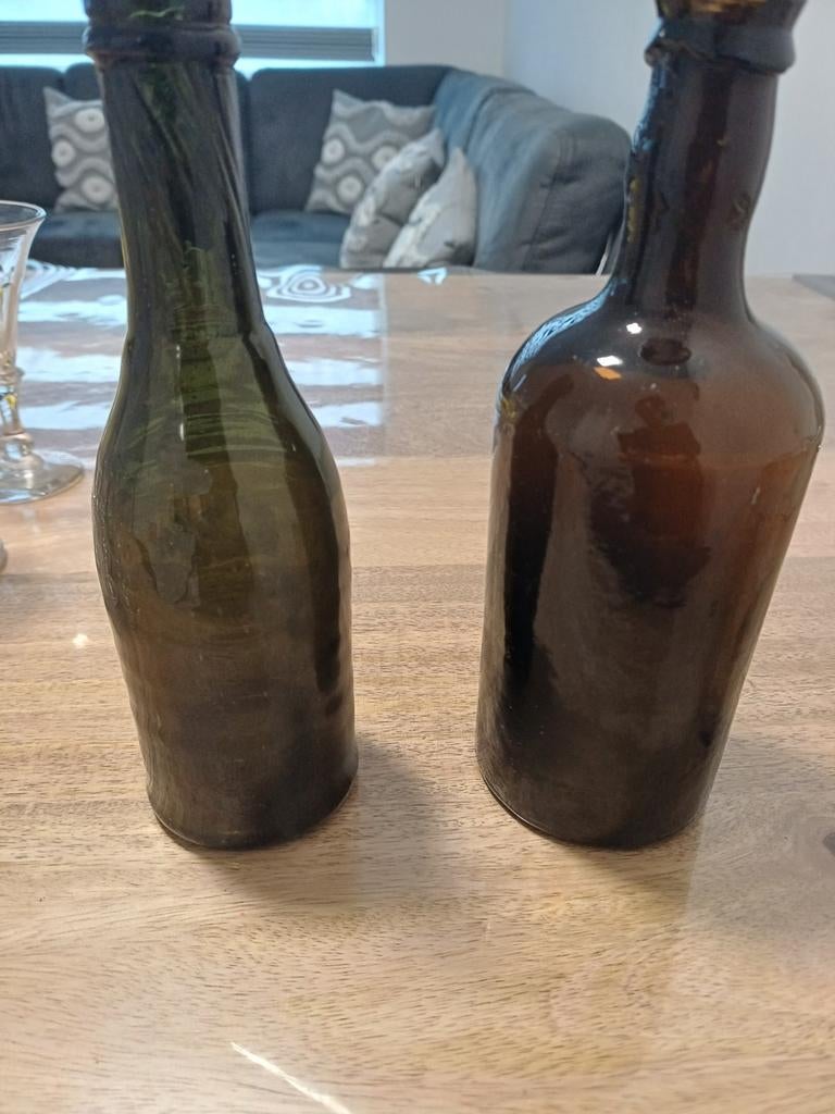Twee antieke flessen, Ophalen of Verzenden