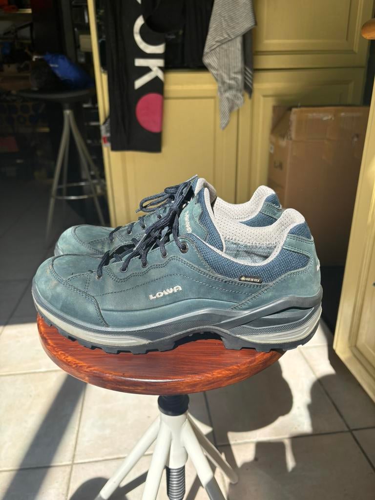 Lowa renegade GTX lo ws maat 42, Ophalen of Verzenden, Zo goed als nieuw, Zwart, Wandelschoenen of Bergschoenen
