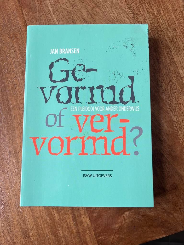 Jan Bransen - Gevormd of vervormd?, Ophalen of Verzenden, Zo goed als nieuw, Jan Bransen