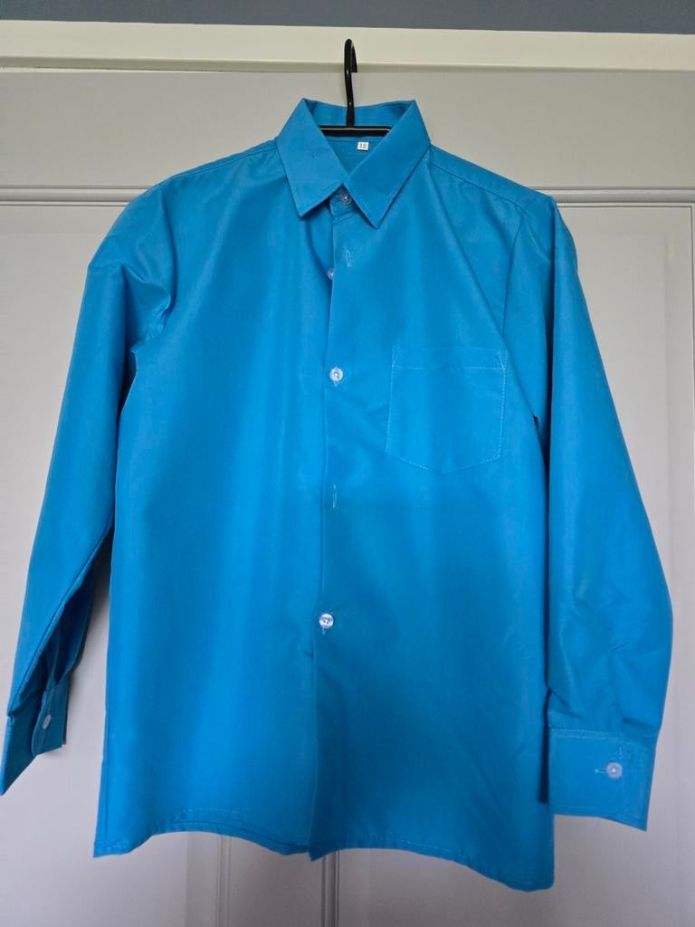 Mooie blouse. Overhemd. Gratis. Maat 12., Ophalen, Zo goed als nieuw, Jongen, Overhemd of Blouse