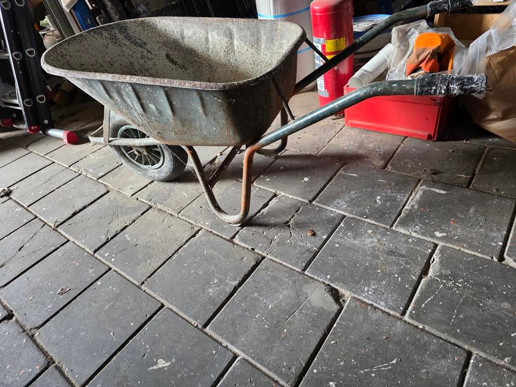 Fort Kruiwagen 80L - Gebruikt, Fort, Ophalen of Verzenden, Handmatig, Gebruikt
