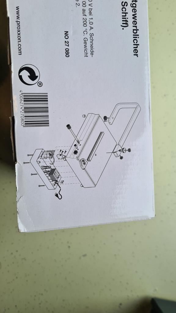 Proxxon Micromot Thermocut 230/E Piepschuimsnijder, Ophalen of Verzenden