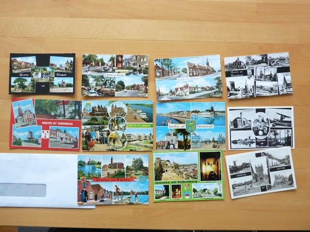 11x ansichten Groeten uit Knegsel, Roosendaal, Arnhem,, Ophalen of Verzenden, Gelopen, Gelderland