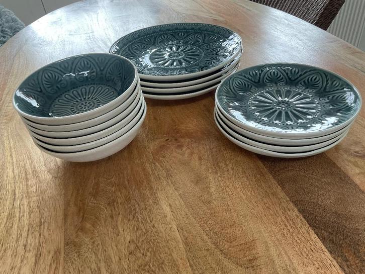 Serviesgoed, Huis en Inrichting, Keuken | Servies, Zo goed als nieuw, Overige typen, Overige stijlen, Aardewerk, Ophalen