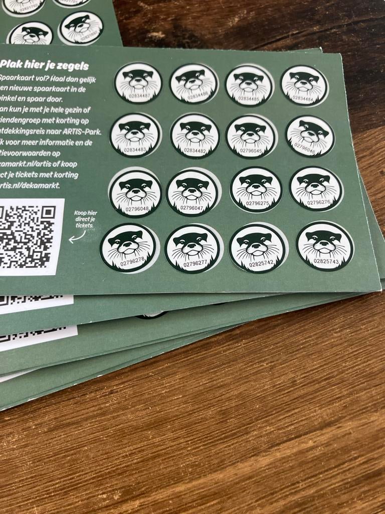 Artis zegels gezocht, Ophalen of Verzenden, Gebruikt, Dier en Natuur