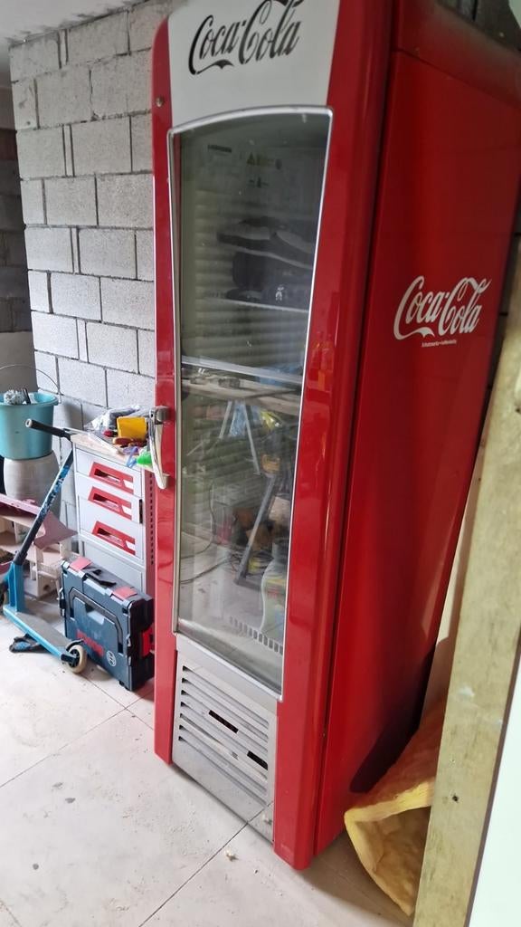 Coca-Cola koelkast, Witgoed en Apparatuur, Ophalen, Gebruikt, 200 liter of meer, 60 cm of meer