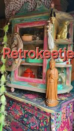 Bohemian brocante/Boho/Vitrinekastje/Kastje, Ophalen of Verzenden