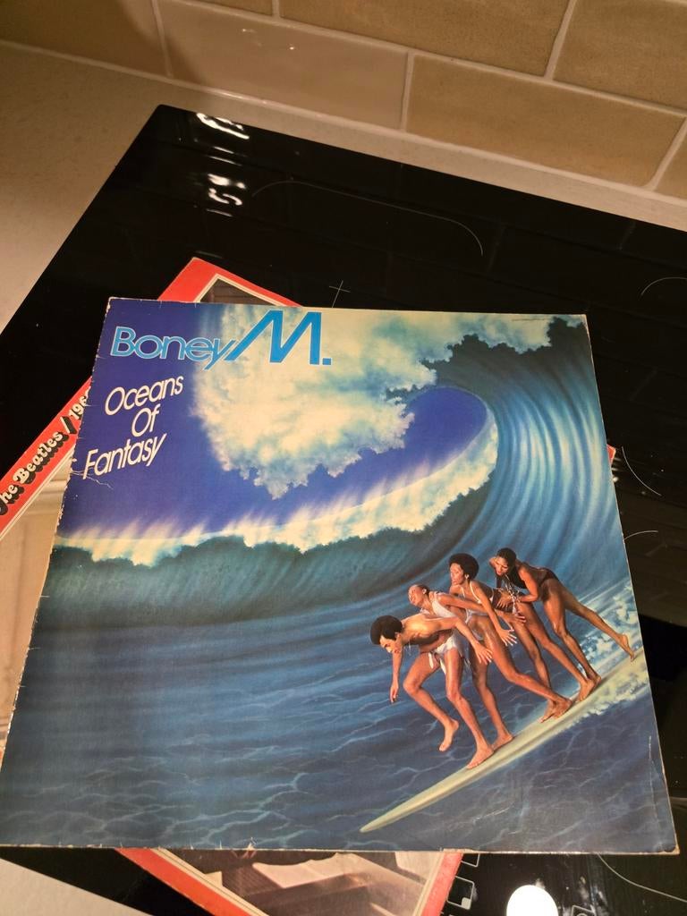 Boney M oceans of fantasy LP, Cd's en Dvd's, Vinyl | Pop, Ophalen of Verzenden, Gebruikt