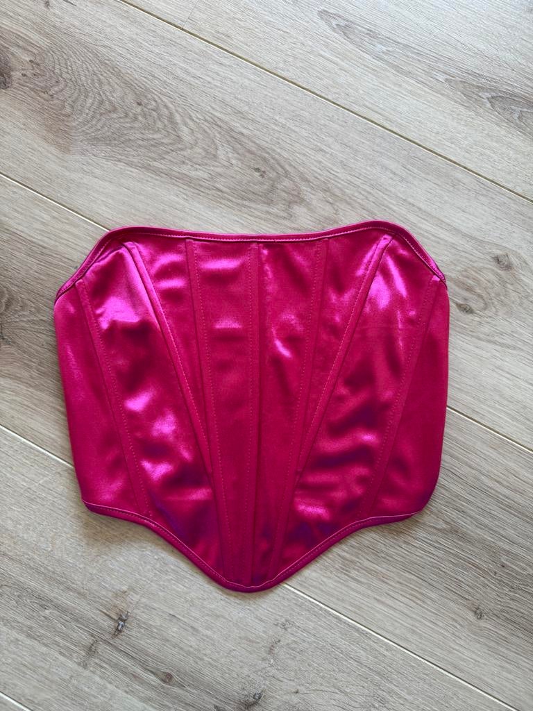 Roze korset top maat M, Maat 38/40 (M), Ophalen of Verzenden, Zo goed als nieuw, Roze