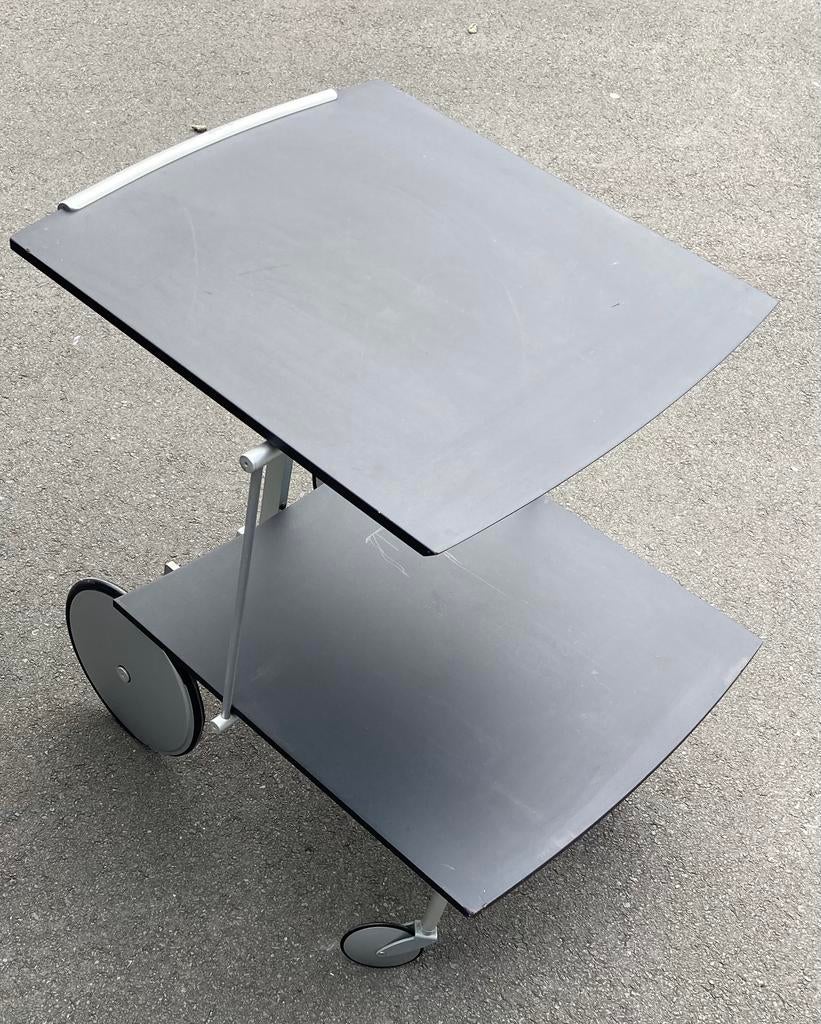 Raul Barbieri jaren 90 design trolley/salontafel, Ophalen
