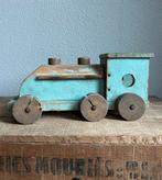 Frans jaren 60 houten speelgoed locomotief, Antiek en Kunst, Antiek | Speelgoed, Ophalen of Verzenden