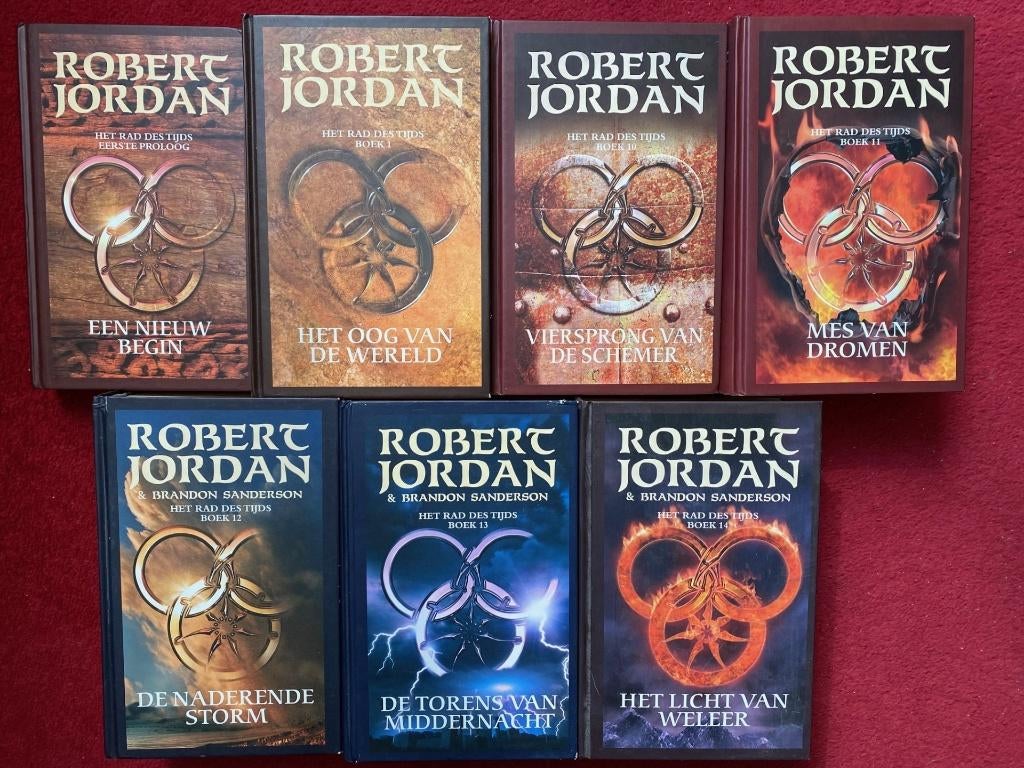 ROBERT JORDAN HET RAD DES TIJDS DE LOSSE DELEN PROLOOG EN DE, Boeken, Ophalen of Verzenden, Gelezen