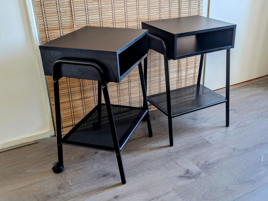 Nachtkastjes ‘SETSKOG’, Ophalen, Zo goed als nieuw, Minder dan 45 cm, Minder dan 55 cm