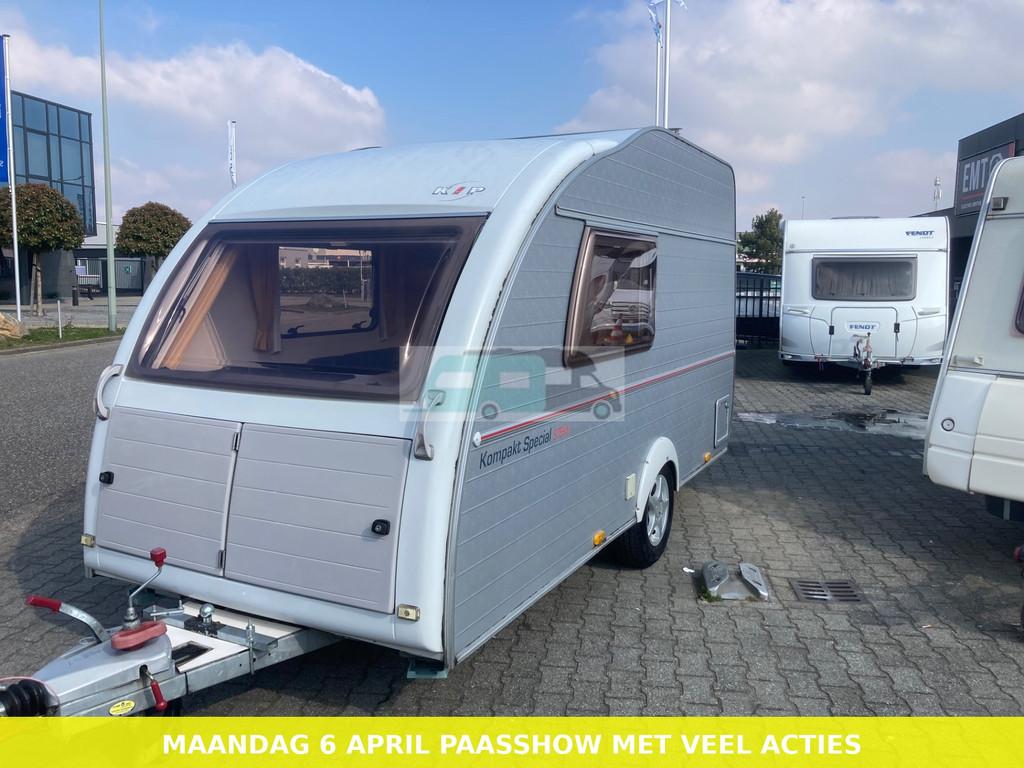 Kip Kompakt 37EK 2004 (bj 2004), Caravans en Kamperen, Caravans, Bedrijf, 500 - 750 kg, Kip, 5 tot 6 meter, Kachel, Lichtmetalen velgen