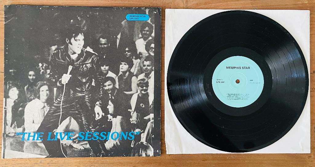 Elvis - The Live Sessions Vol. 1 - Import 10" - 1985 (MINT), Verzenden, Zo goed als nieuw, 10 inch, Poprock
