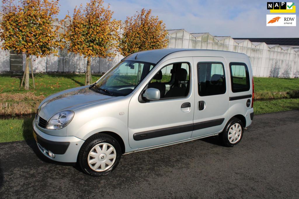 Renault Kangoo 1.6-16V Expression Luxe Rolstoel vervoer met, Auto's, Renault, 49 €/maand, Origineel Nederlands, Bedrijf, Handgeschakeld