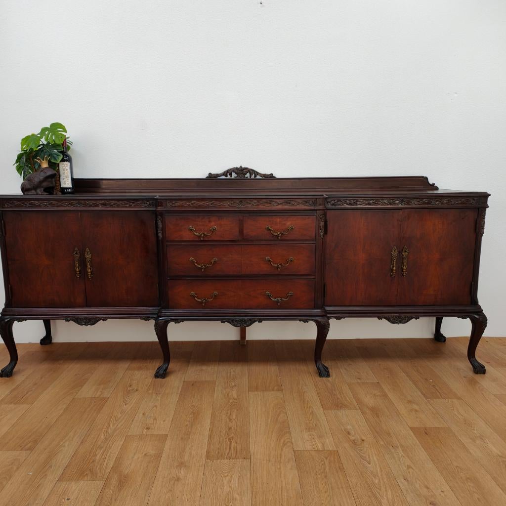 Vintage Louis XV dressoir wandkast buffetkast ladekast 405, Huis en Inrichting, Kasten | Dressoirs, Valkenswaard, Gebruikt, Info@flashbackfurniture.nl