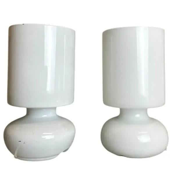 2 x Vintage IKEA lykta lampen 1990's Geweldig mooi licht, Ophalen of Verzenden, Glas, Minder dan 50 cm
