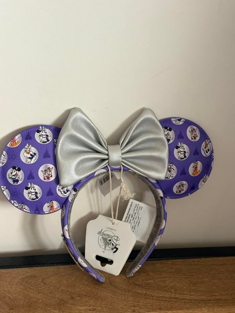 Disney 100 anniversary loungefly ears, Verzamelen, Disney, Ophalen of Verzenden, Zo goed als nieuw, Beeldje of Figuurtje