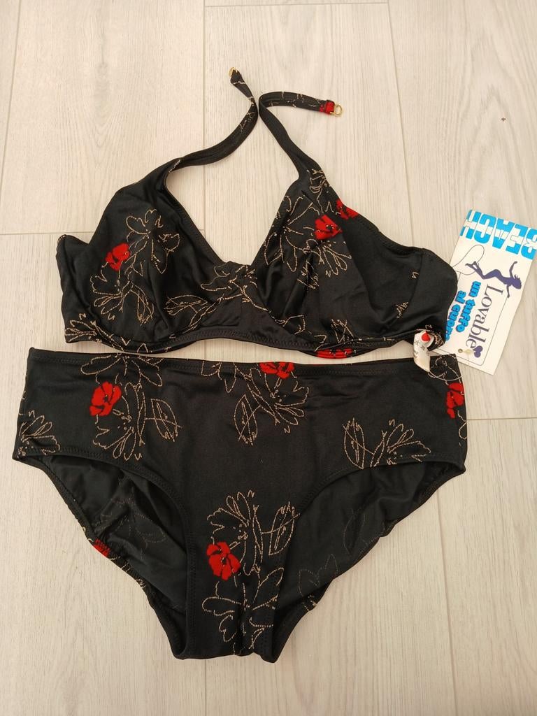 Lovable nieuwe zwarte bikini maat 46, top 80D, Kleding | Dames, Badmode en Zwemkleding, Ophalen of Verzenden