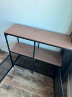 IKEA FJÄLLBO Stellingkast Zwart/Hout - 100x95 cm, Huis en Inrichting, Kasten | Stellingkasten, Ophalen, Zo goed als nieuw