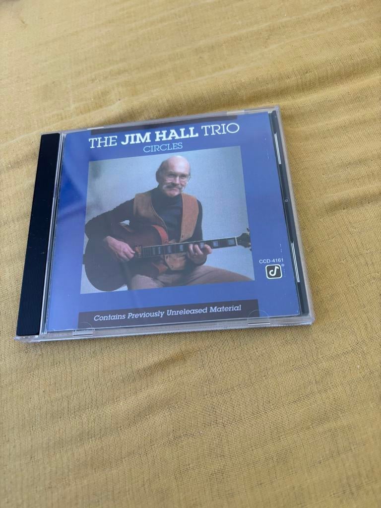 The Jim Hall Trio - Circles, Ophalen of Verzenden, 1980 tot heden, Zo goed als nieuw, Jazz en Blues