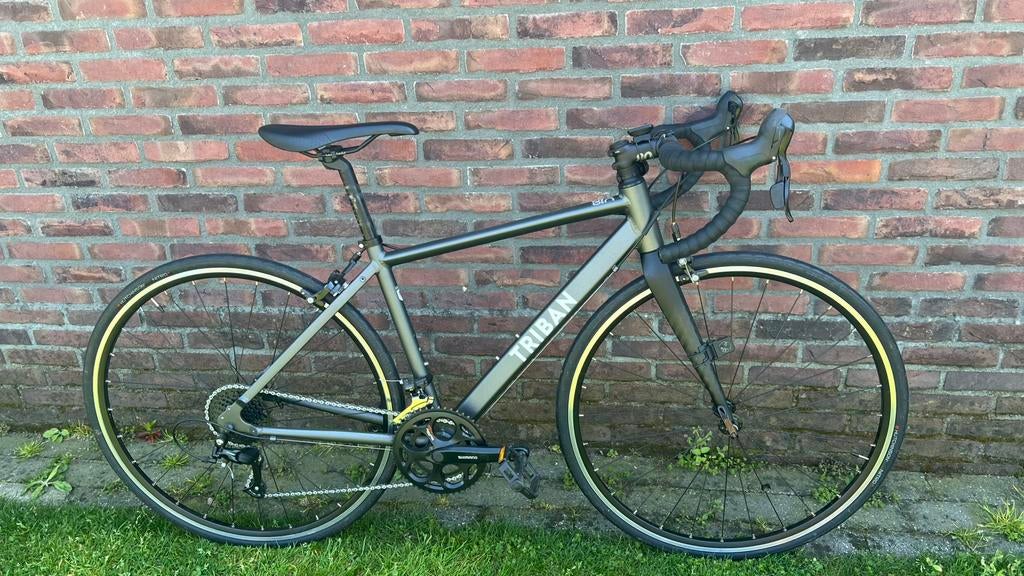 Racefiets Triban RC120 - XS, Fietsen en Brommers, Fietsen | Racefietsen, 28 inch, Aluminium, Minder dan 49 cm, Zo goed als nieuw