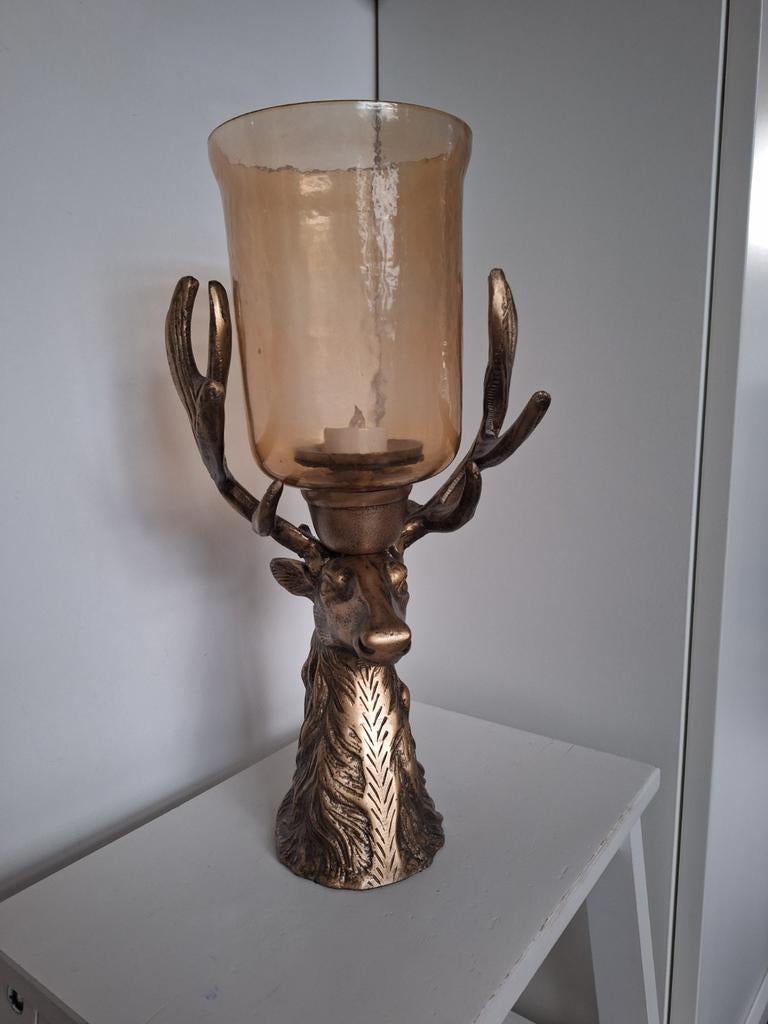 Hertenkop, Ophalen of Verzenden, Overige materialen, Minder dan 25 cm