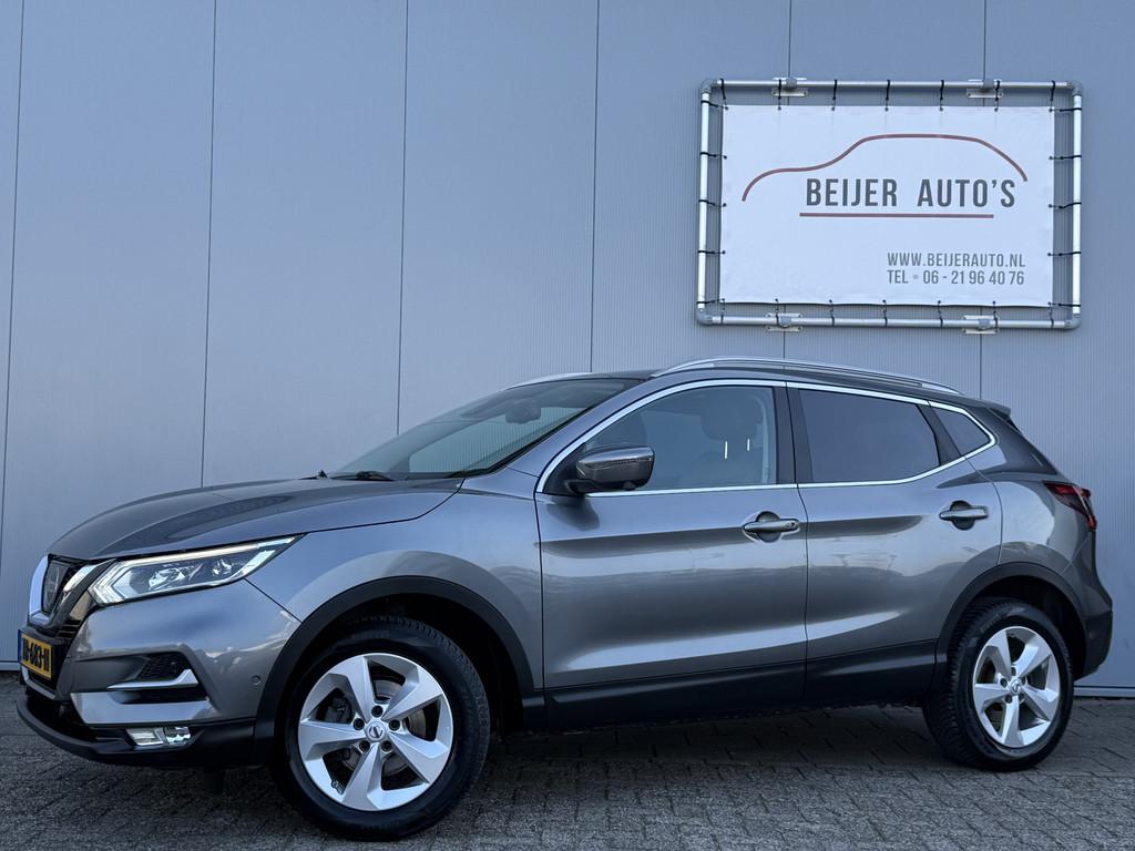 Nissan QASHQAI 1.2 Tekna + Panoramadak/Camera/17inch., Voorwielaandrijving, Gebruikt, Euro 6, 4 cilinders