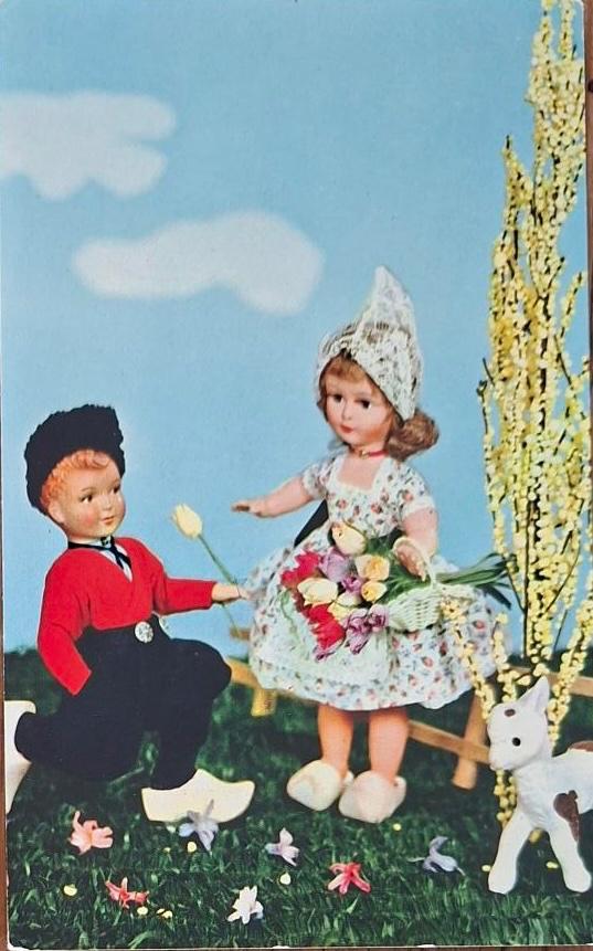 ANJO poppen- NL.Fabrikaat, Verzenden, 1960 tot 1980, Ongelopen, Kinderen