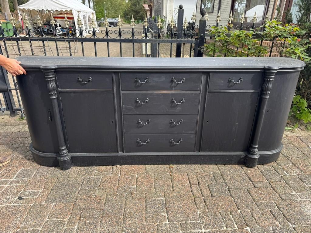 Dressoir kast, Ophalen