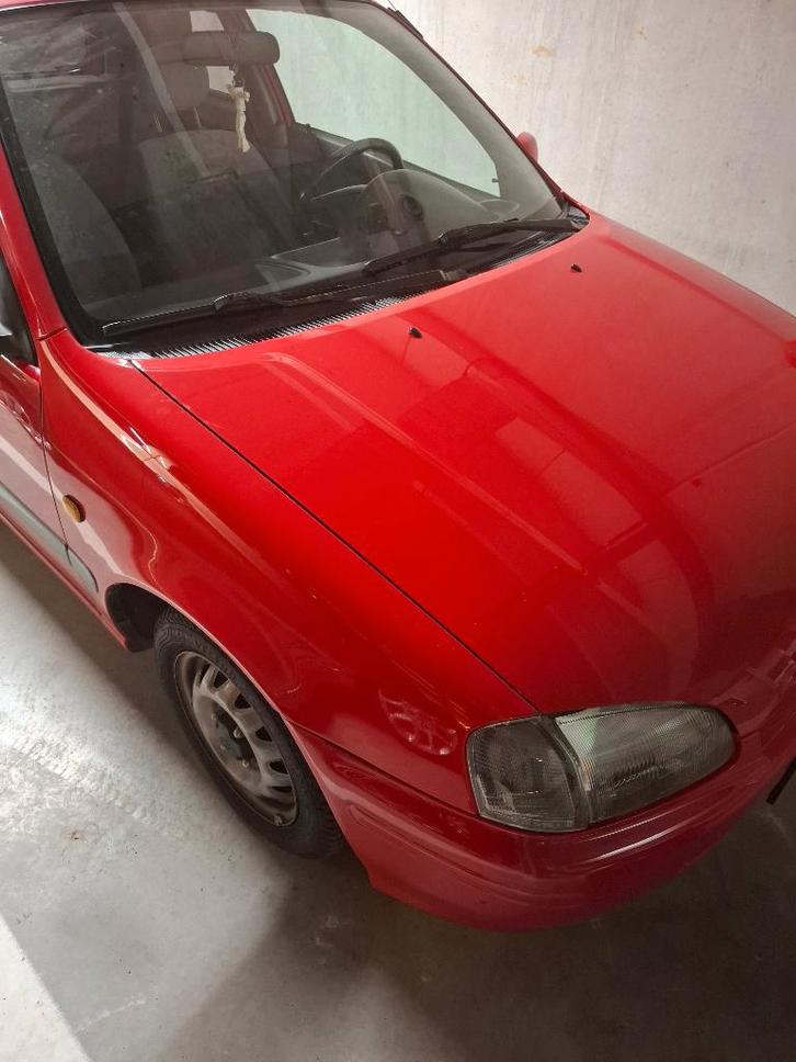 Toyota Starlet 1.3 16V AUT 1996 Rood, Auto's, Toyota, Particulier, Starlet, Radio, Benzine, Hatchback, Automaat, Origineel Nederlands