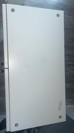 Kleine witte houten kast met twee deuren, Ophalen of Verzenden, Gebruikt