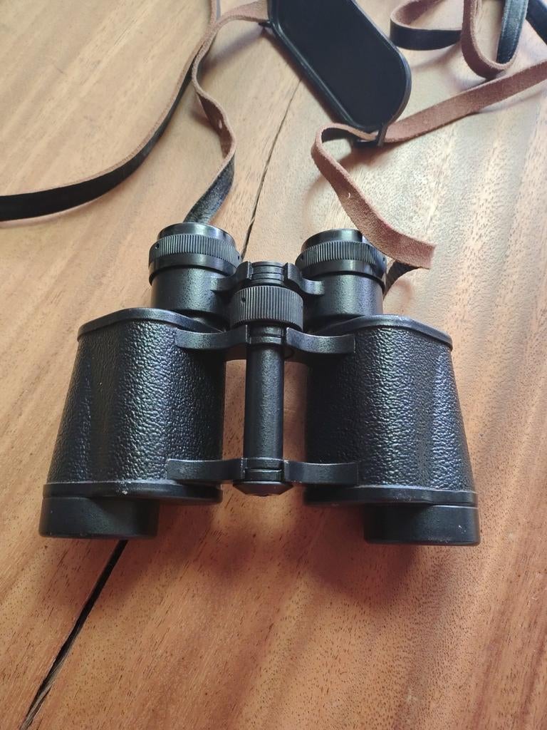 Verrekijker BPC/BNU5 8X30 USSR met hardcase, Gebruikt, 8 tot 12x, Met hoes of tas, Porro (met knik)