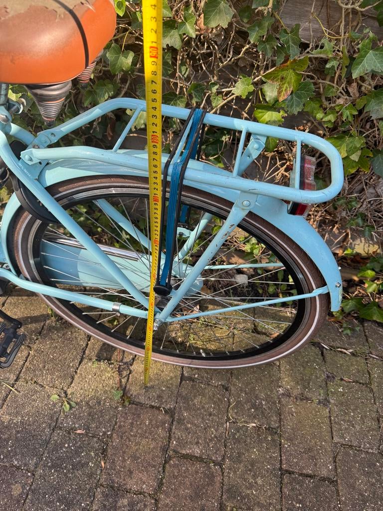 Vogue damesfiets lichtblauw, 47 tot 50 cm, Ophalen of Verzenden, Gebruikt, Overige merken
