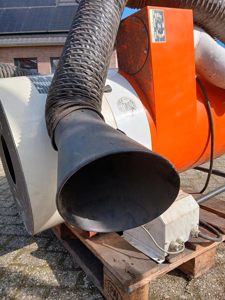 Dubbele Lasdamp afzuiging, lasrook afzuiging kemper, Doe-het-zelf en Verbouw, Ventilatie en Afzuiging, Afzuiger, Ophalen of Verzenden