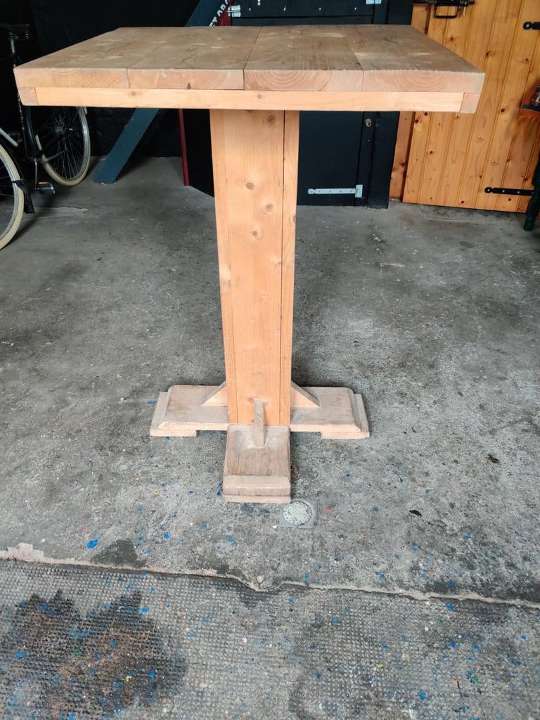 Statafel steigerhout, Ophalen