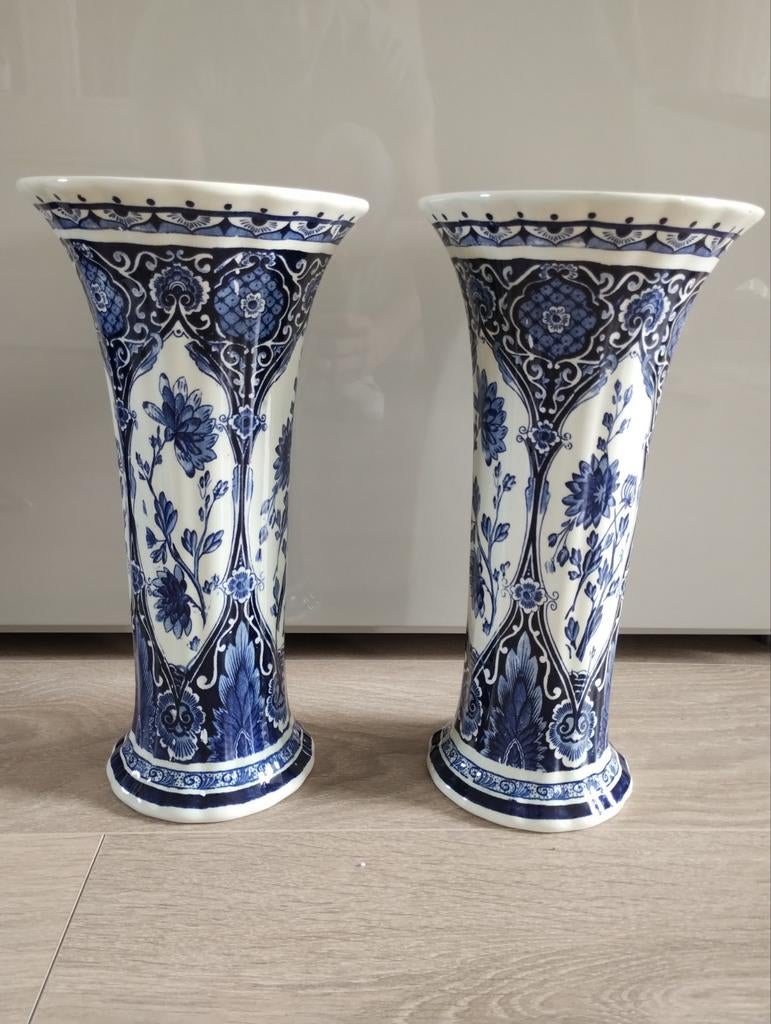 Delfts blauwe vazen, Antiek en Kunst, Ophalen of Verzenden