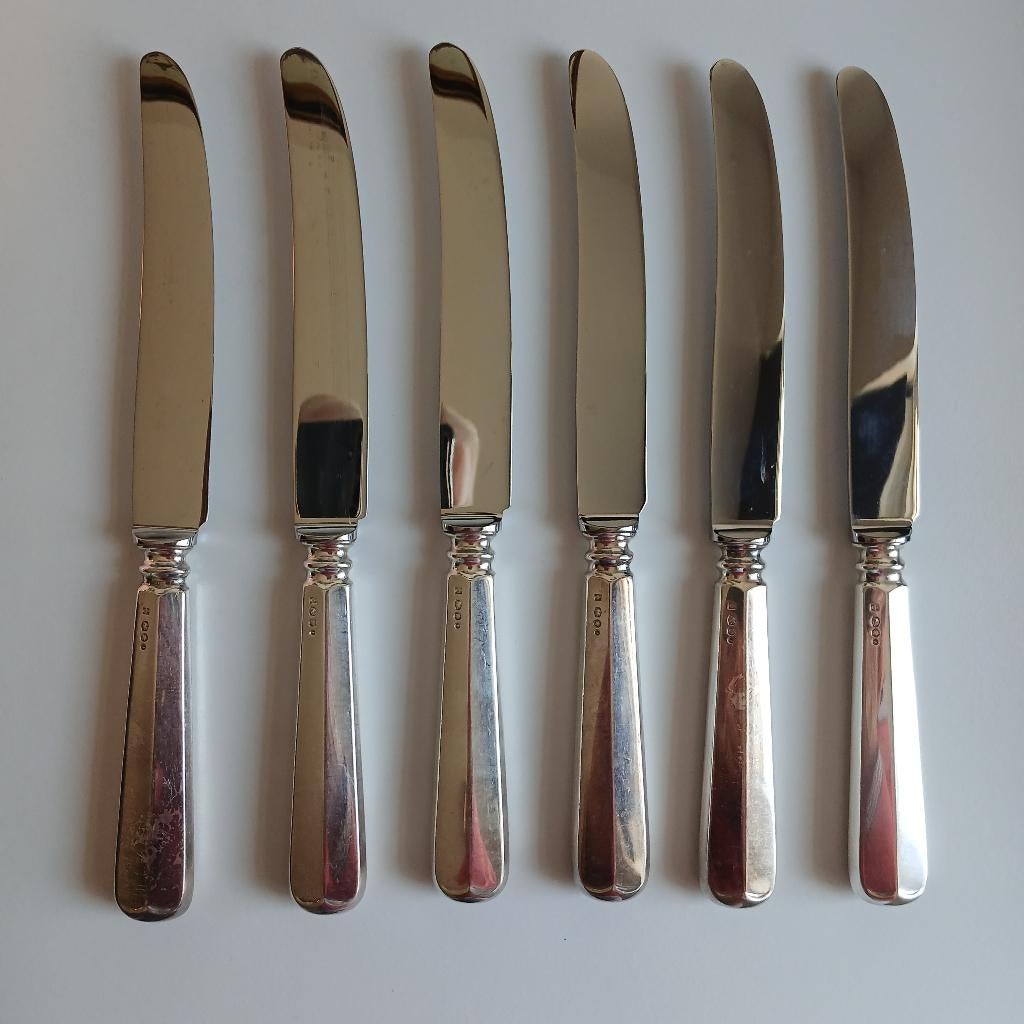 Antieke Zilveren Messen, Ophalen of Verzenden