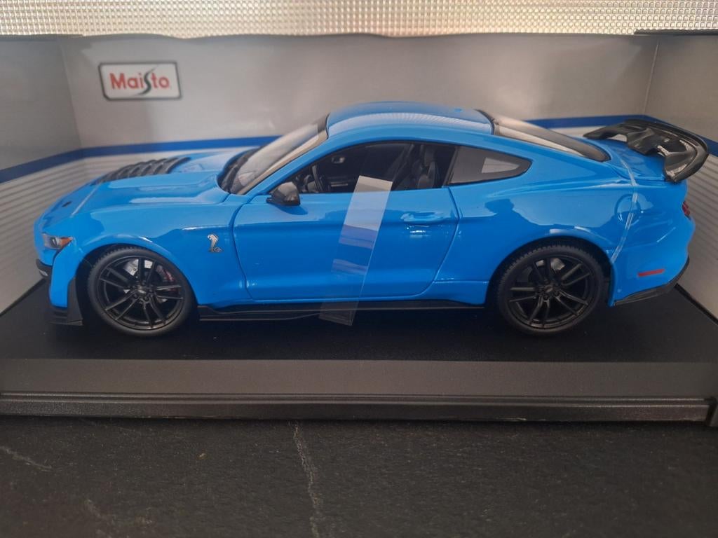 Ford Mustang Shelby GT500 2020 Schaal 1:18, Hobby en Vrije tijd, Modelauto's | 1:18, Maisto, Auto, Nieuw, Ophalen of Verzenden